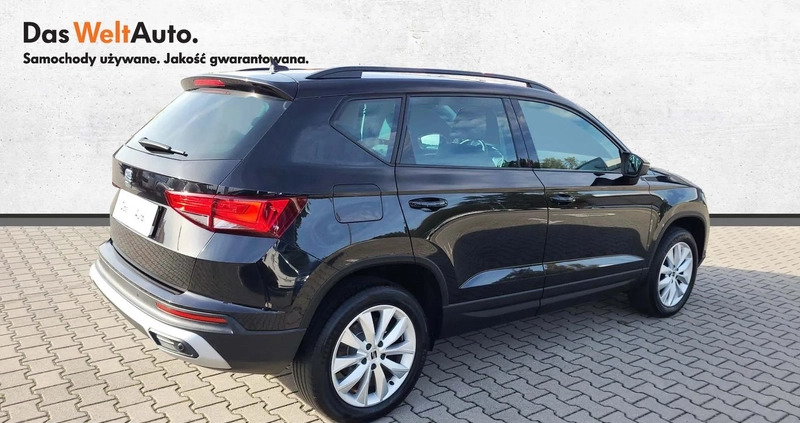 Seat Ateca cena 109900 przebieg: 89210, rok produkcji 2021 z Woźniki małe 191